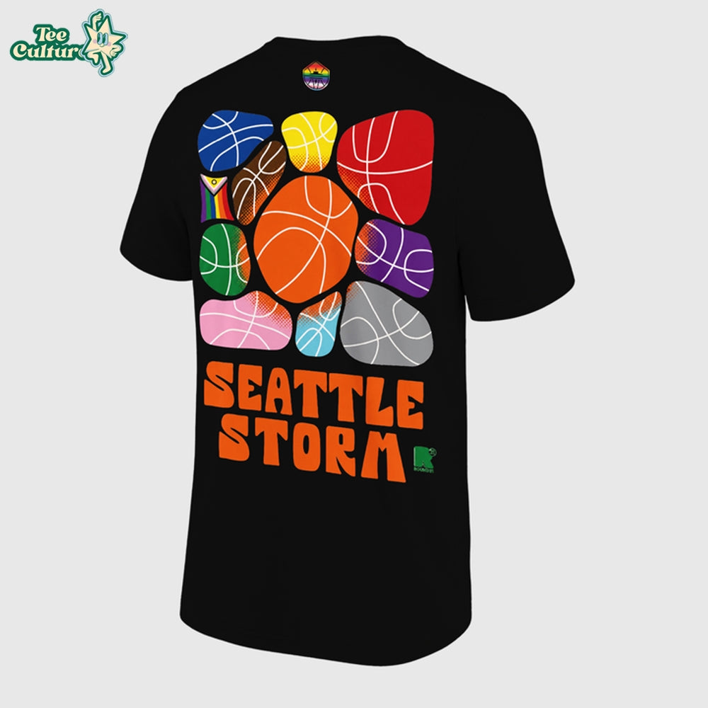 Seattle Storm Pride Night 2026 Limited Edition Black Shirt