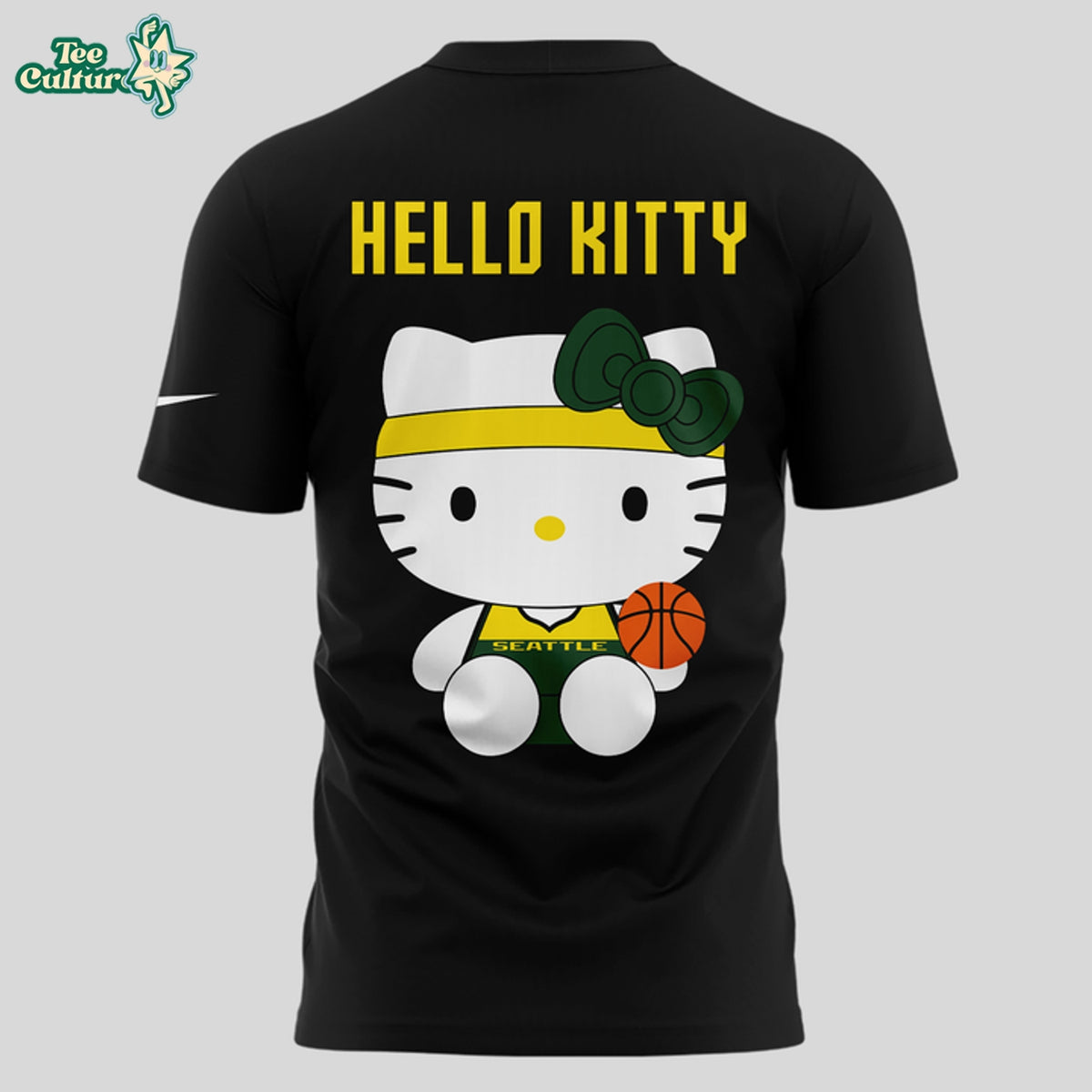 Seattle Storm X Hello Kitty Night Black Special Shirt