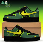 Seattle Storm x Back 2 Black Edition Custom Air Force 1 Sneakers For Fans