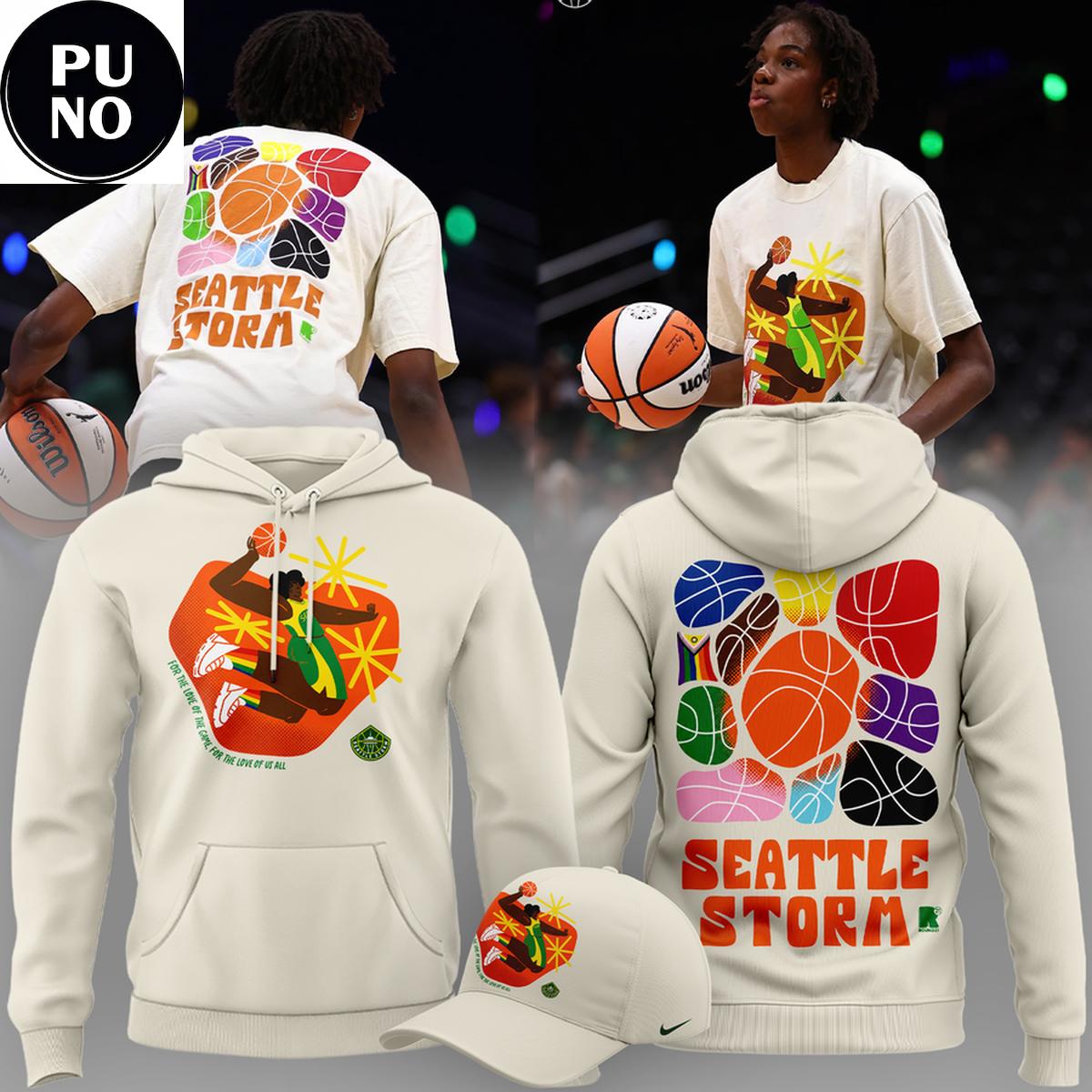 Seattle Storm x Pride Night 2026 Hoodie T-Shirt