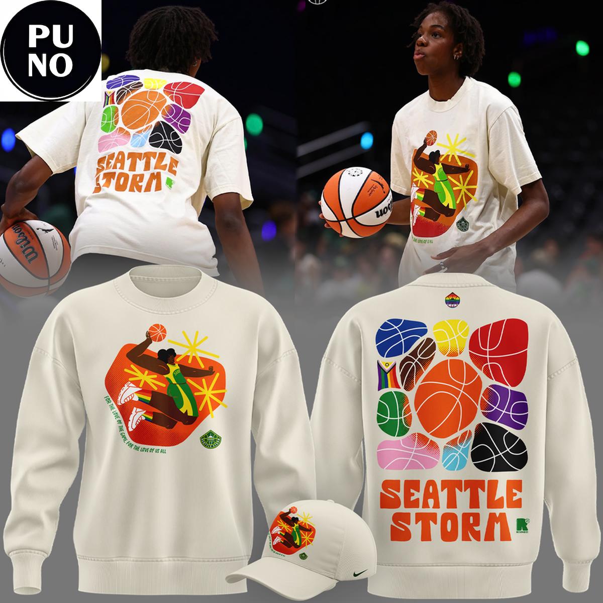 Seattle Storm x Pride Night 2026 Hoodie T-Shirt
