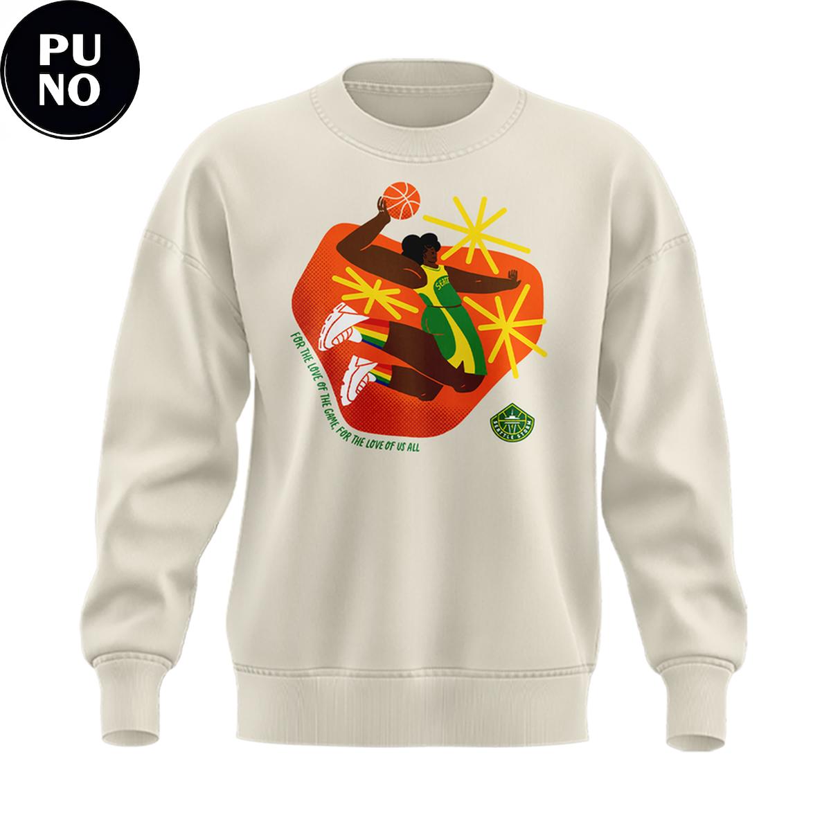 Seattle Storm x Pride Night 2026 Hoodie T-Shirt