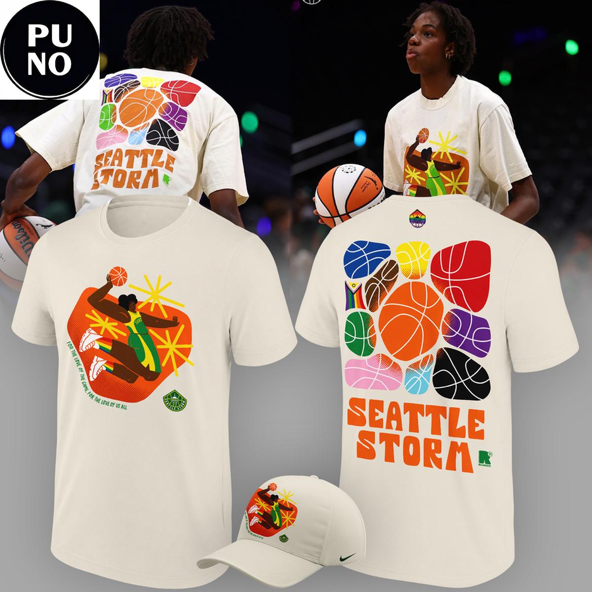 Seattle Storm x Pride Night 2026 Hoodie T-Shirt