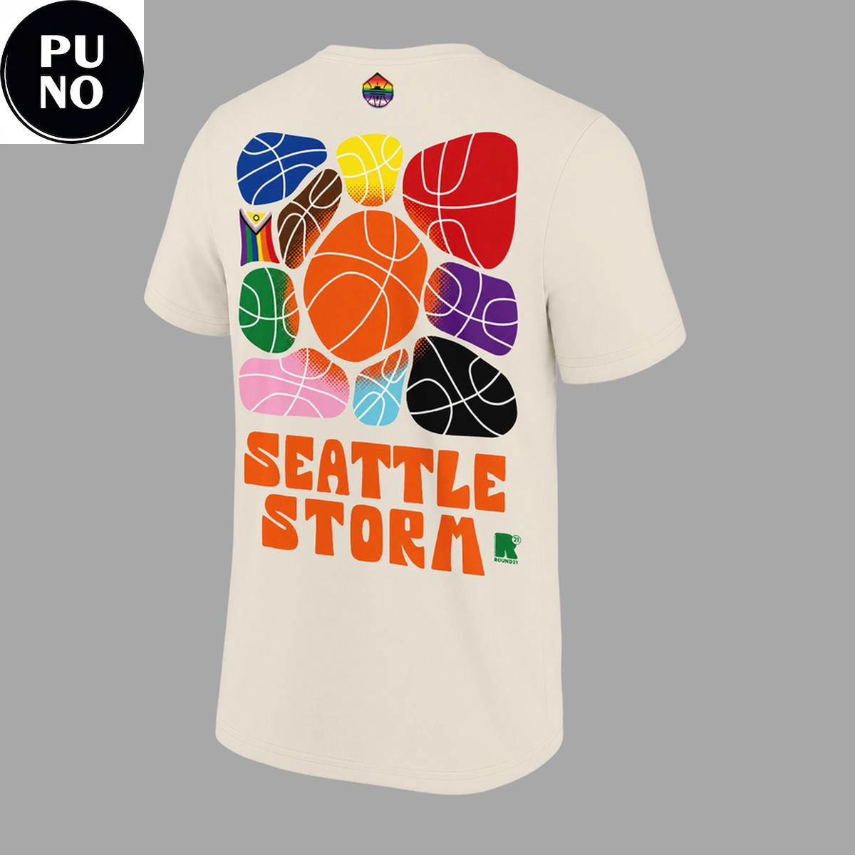 Seattle Storm x Pride Night 2026 Hoodie T-Shirt