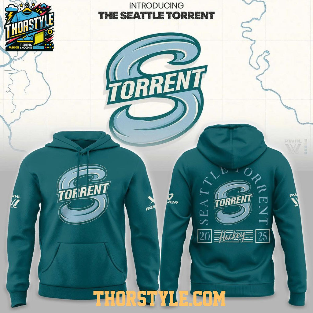 Seattle Torrent PWHL Stadium Essentials Big Shot 2025 Hoodie T-Shirt