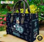 Seattle Kraken NHL Minnie Women Leather Hand Bag
