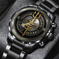 Seattle Mariners x ALCS Bound 2025 Black Stainless Steel Watch – TMTHU1465