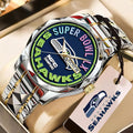 Seattle Seahawks Alloy Luxury Quartz Watch - TMTHU3470