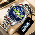 Seattle Seahawks 2025 Super Bowl LX Champions Alloy Luxury Quartz Watch - GNE5034
