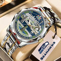 Seattle Seahawks 2025 Super Bowl LX Champions Alloy Luxury Quartz Watch - TMTHU4043