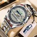 Seattle Seahawks Super Bowl LX Champions Alloy Luxury Quartz Watch - MAITM14824