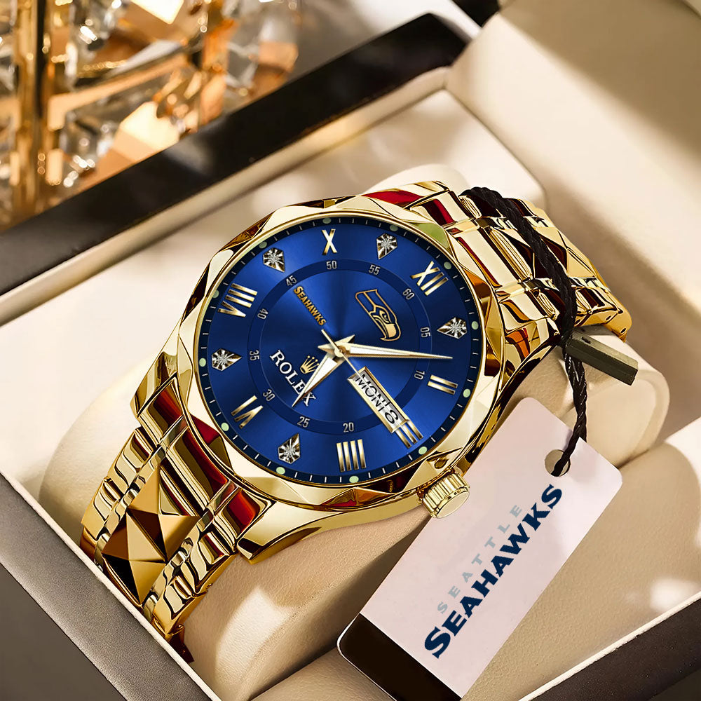 Seattle Seahawks x Rolex Alloy Luxury Quartz Watch - MAITM13410