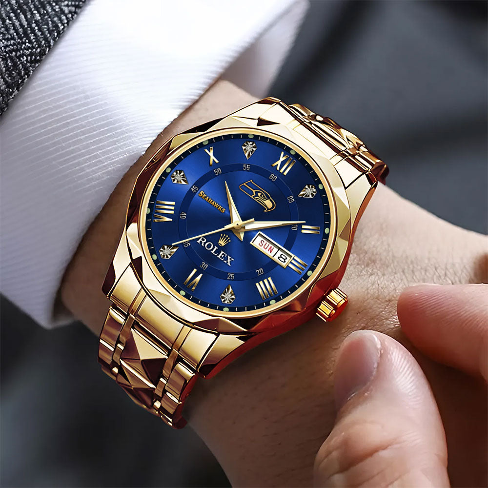 Seattle Seahawks x Rolex Alloy Luxury Quartz Watch - MAITM13410
