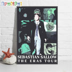 Sebastian Sallow The Eras Tour 2024 Wall Art Poster Canvas