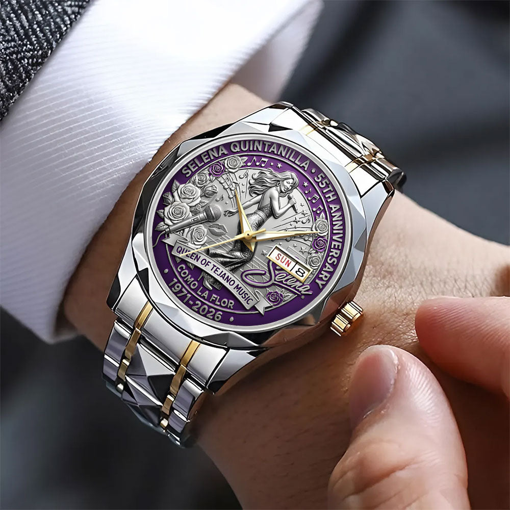Selena 55th Anniversary 2026 Alloy Luxury Quartz Watch - TANTN20645