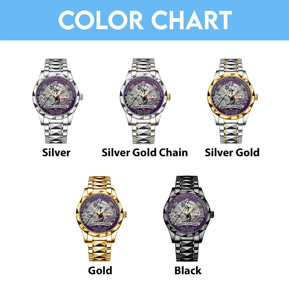 Selena 55th Anniversary 2026 Alloy Luxury Quartz Watch - TANTN20645