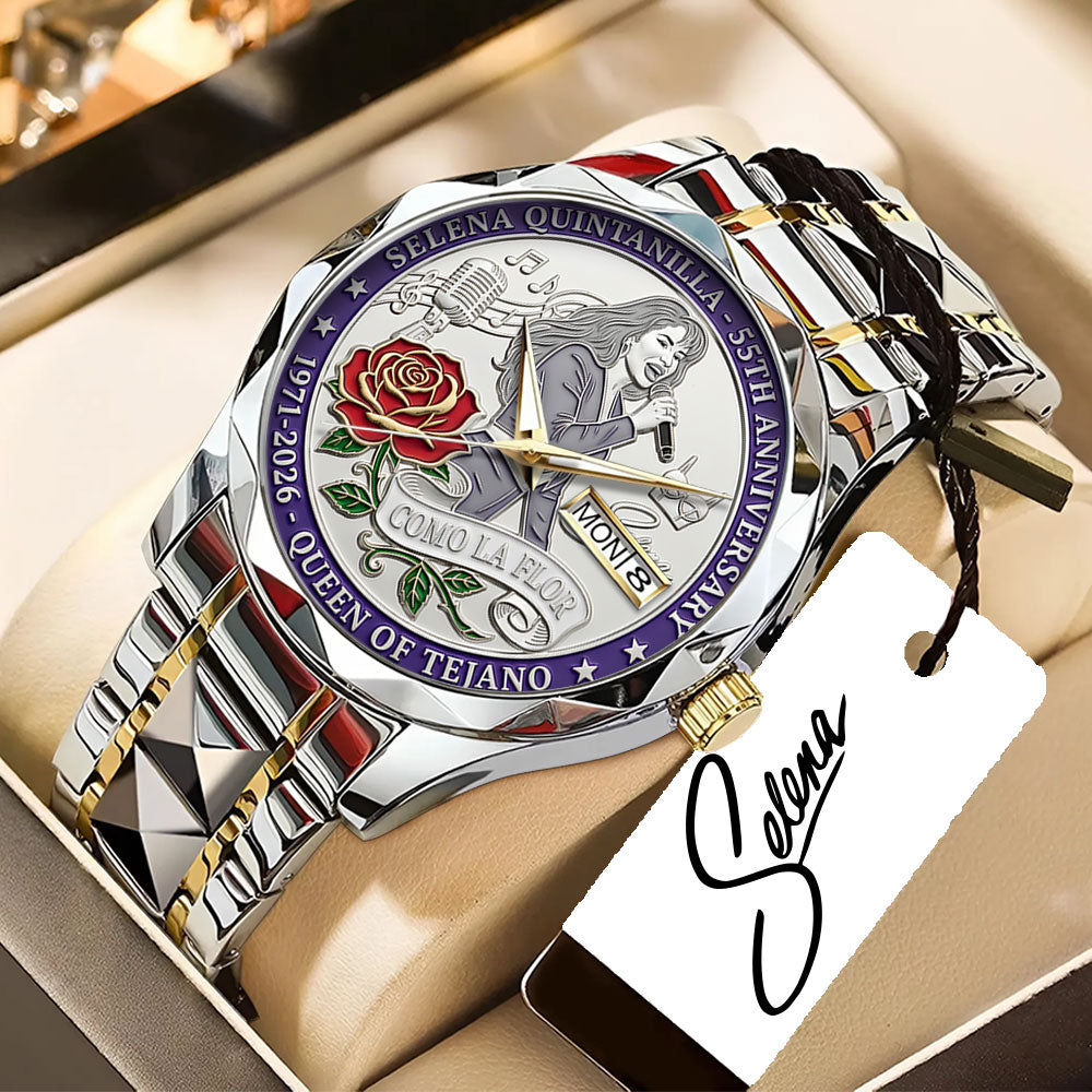 Selena 55th Anniversary 2026 Alloy Luxury Quartz Watch - TANTN20646