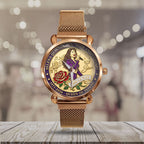 Selena 55th Anniversary Mesh Strap Quartz Watch - MAITM14596