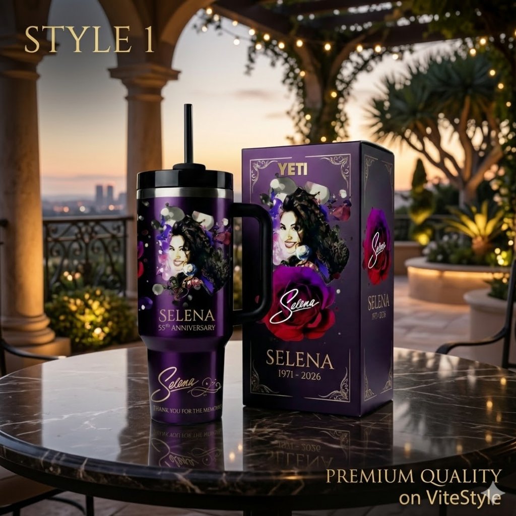 Selena 55th Anniversary YETI Tumbler