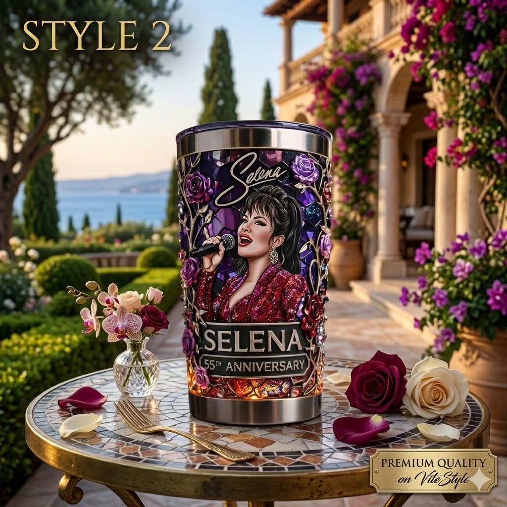 Selena 55th Anniversary YETI Tumbler