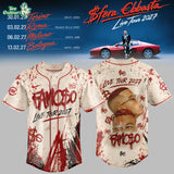 Sfera Ebbasta Live Tour 2027 Baseball Jersey