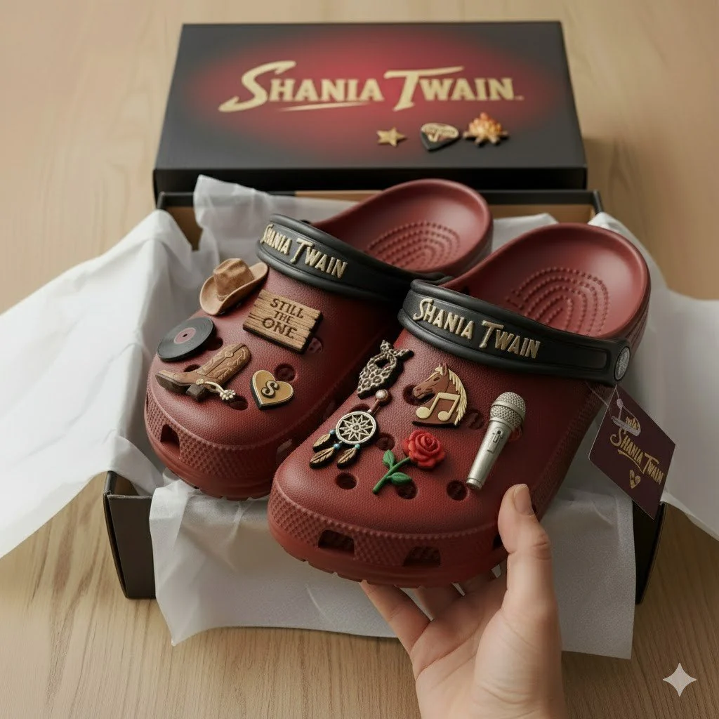 Shania Twain Crocband Charms Crocs 2026