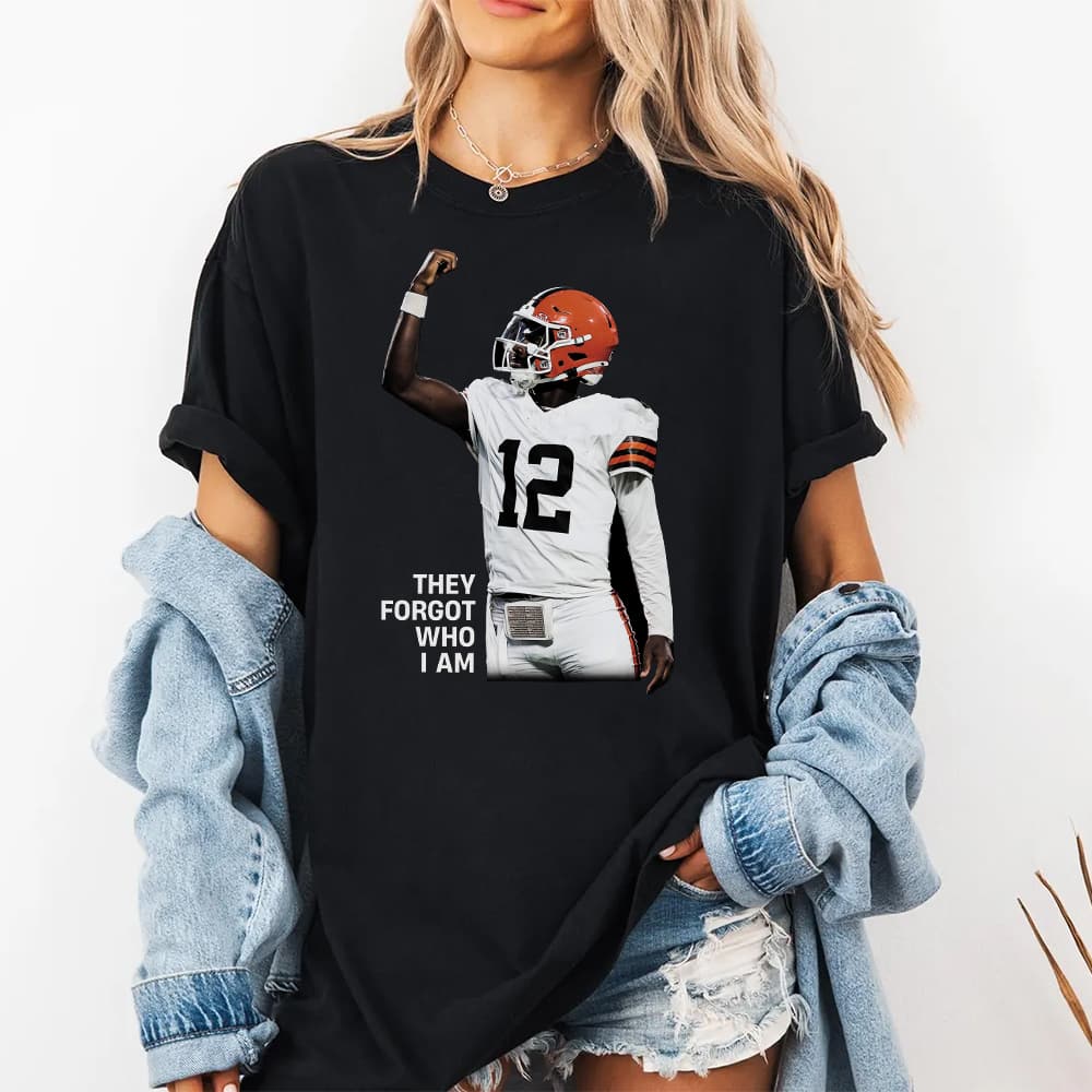 Shedeur Sander They Forgot Who I Am Shirt