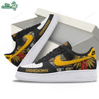 Shinedown Shoes, AF1 Style, Band Merch