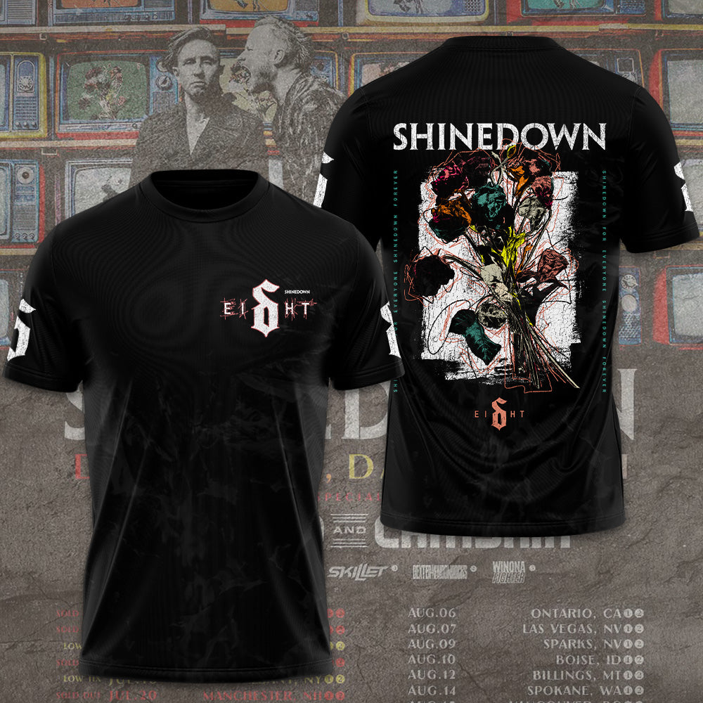 Shinedown 2026 World Tour 3D Apparel – GNE7904