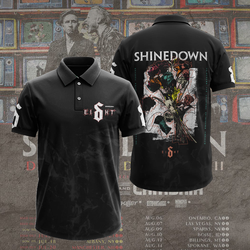 Shinedown 2026 World Tour 3D Apparel – GNE7904