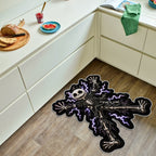 Shocked Jack Skellington Skeleton Gentleman Personalized Custom Rug
