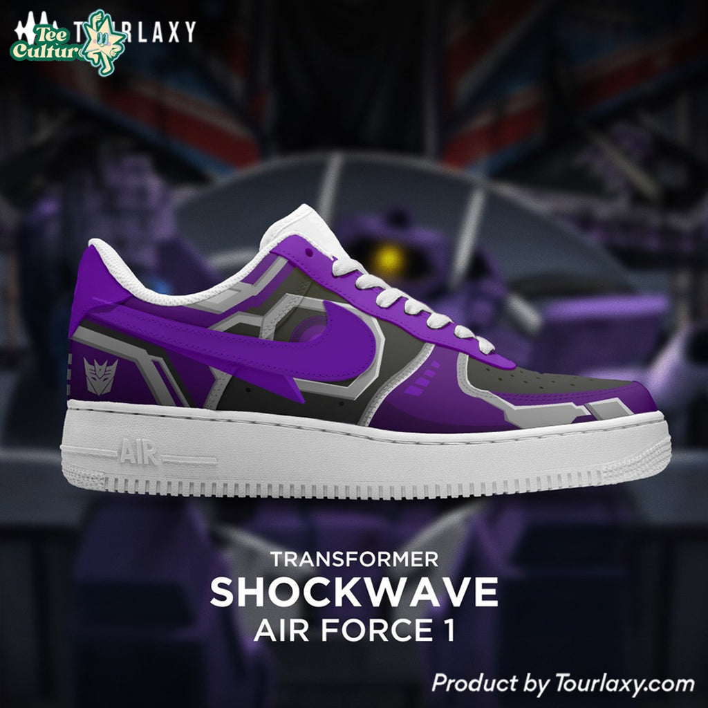 Shockwave Transformers AF1 Shoes