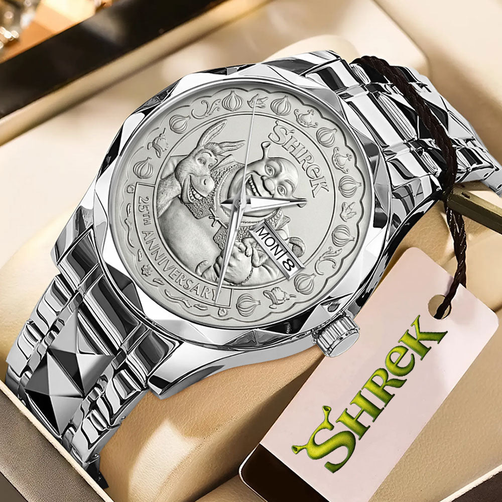 Shrek 25th Anniversary Alloy Luxury Quartz Watch - GNE5255