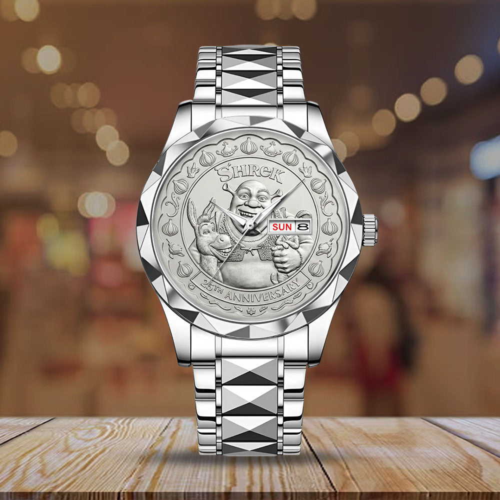 Shrek 25th Anniversary Alloy Luxury Quartz Watch - GNE5255