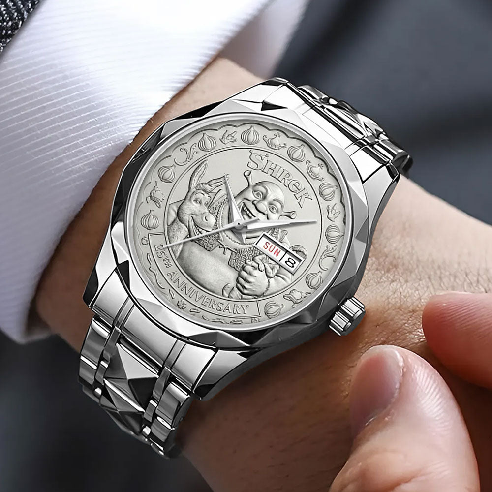 Shrek 25th Anniversary Alloy Luxury Quartz Watch - GNE5255
