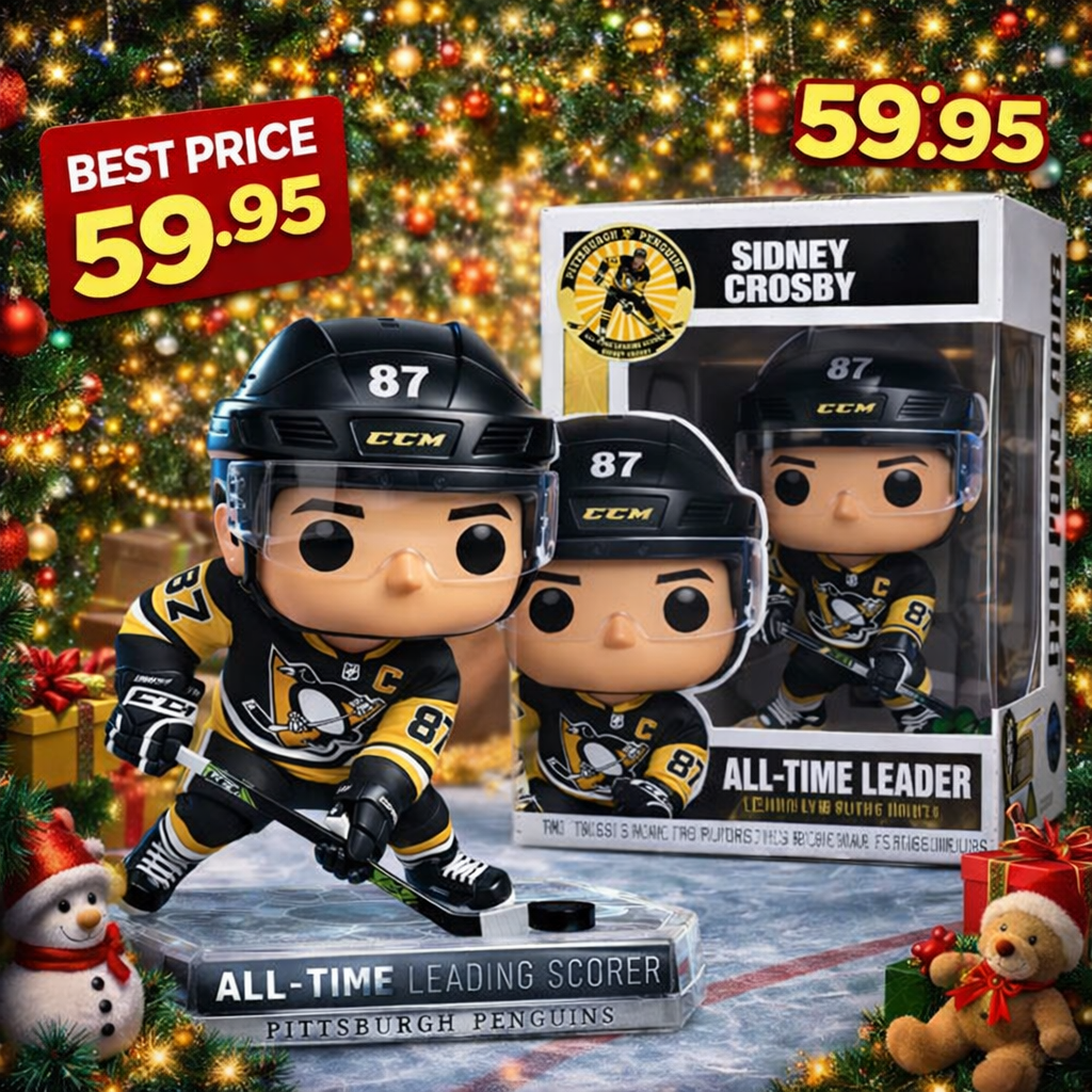 Sidney Crosby All time leading scorer Pop! Figure Doll
