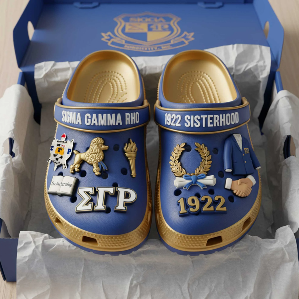 Sigma Gamma Rho Crocband Charms Crocs 2026