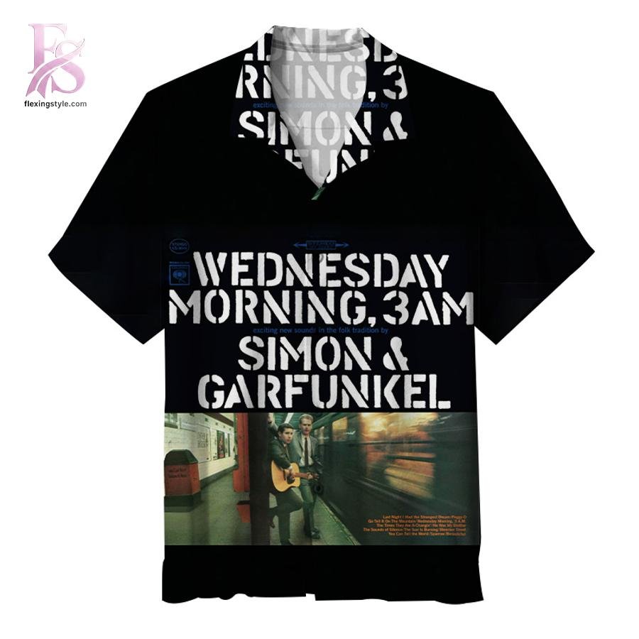 Simon & Garfunkel Wednesday Morning Hawaiian Shirt
