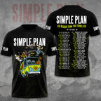 Simple Plan Tour 2026 3D Apparel – GNE7908