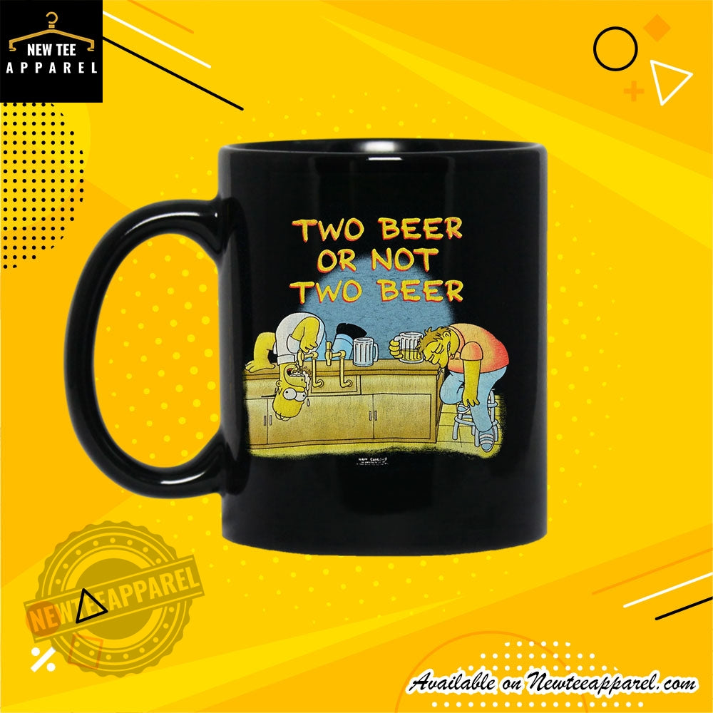 Simpsons Beer Shirt Two Beer Or Not Two Beer Shirt