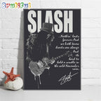 Slash Nothing Last Forever And Heart Can Change Wall Art Poster Canvas