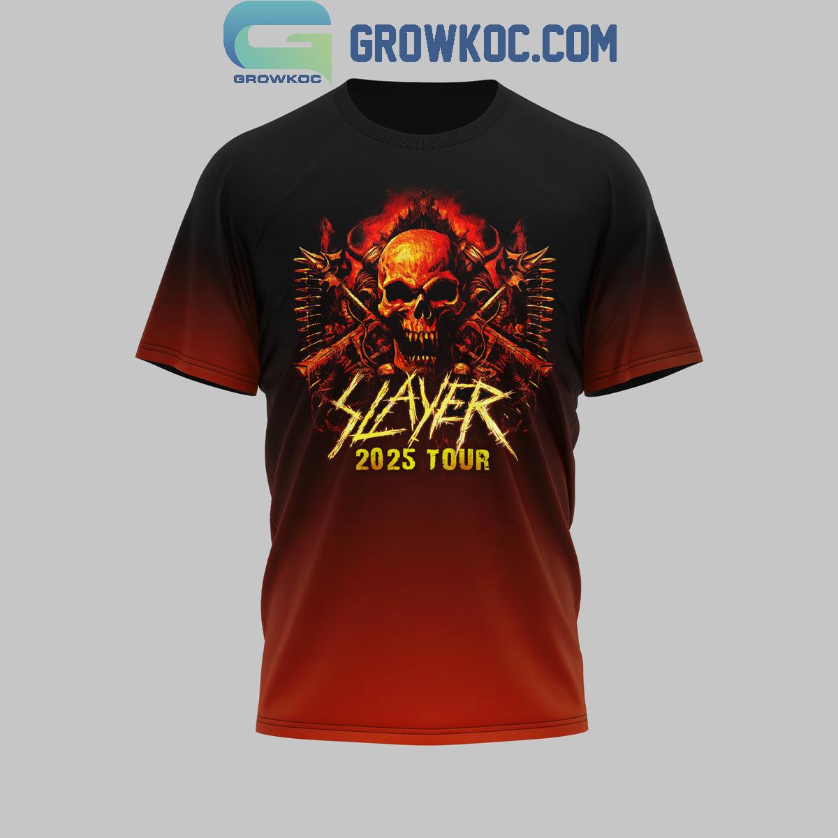 Slayer Celebration 2025 Tour Shirt