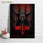 Slayer Kerry King From Hell I Rise Poster Canvas