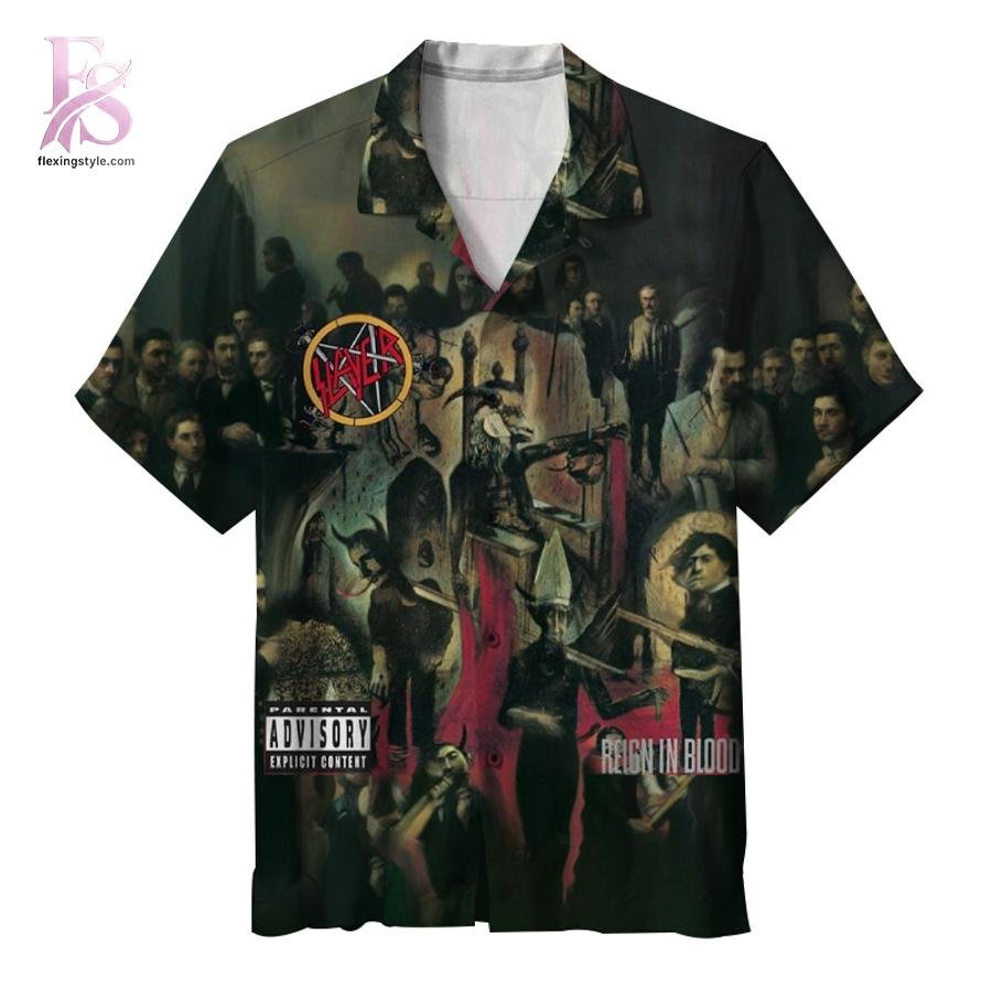 Slayer Reign in Blood Hawaiian Shirt
