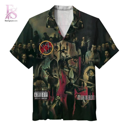 Slayer Reign in Blood Hawaiian Shirt