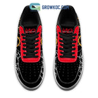Slayer Skull Black Design Fan Air Force 1 Shoes