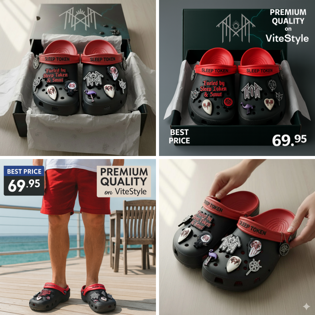 Sleep Token Crocs Charms