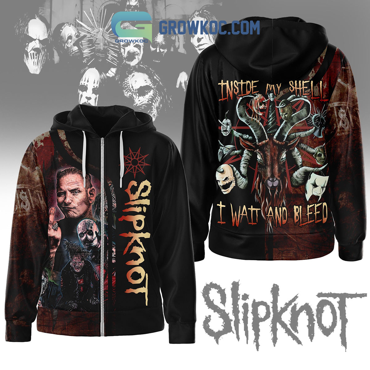 Slipknot Inside My Shell I Wait And Bleed Fan Hoodie Shirts
