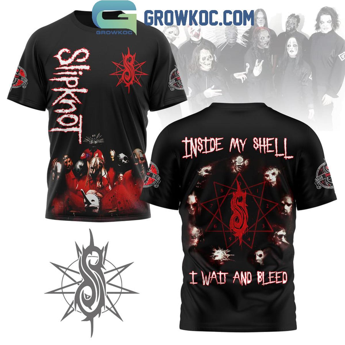 Slipknot Inside My Shell I Wait And Bleed Hoodie Shirts
