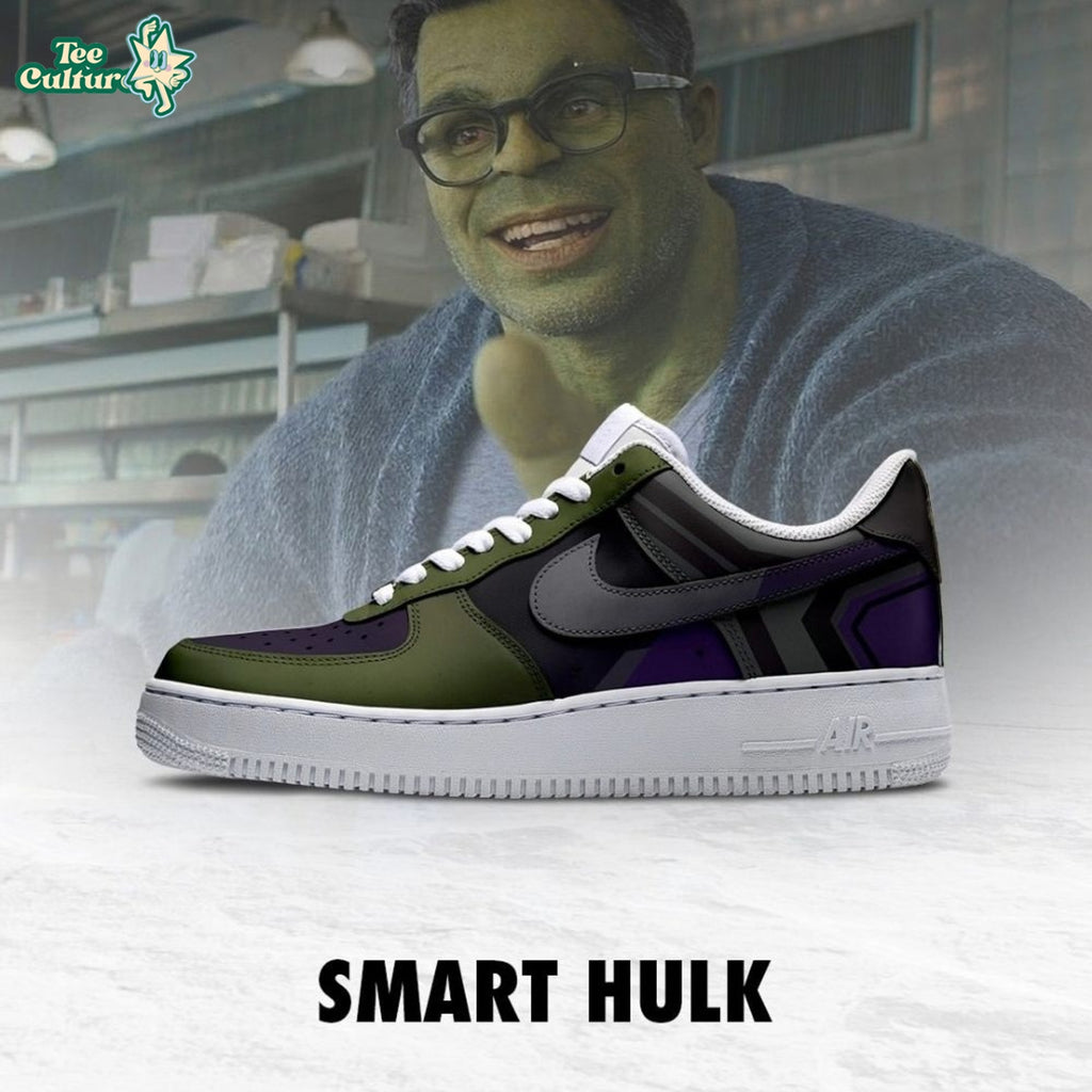 Smart Hulk Marvel Custom Low Top Shoes